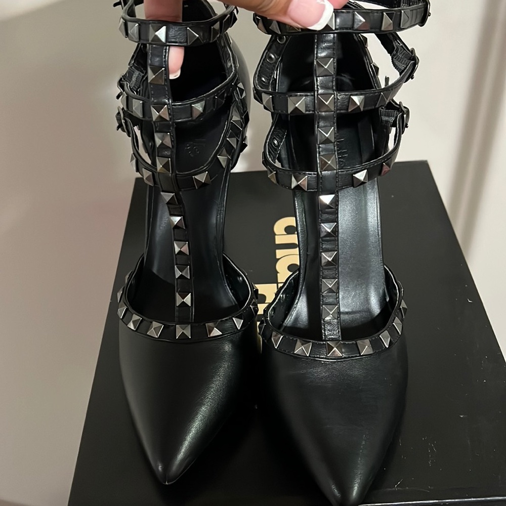 Black heels from Charlotte Russe